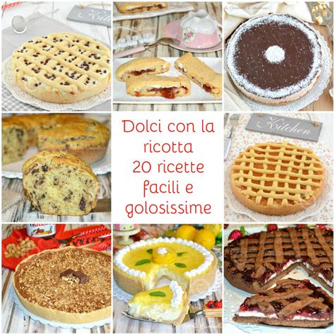 Dolci Con Ricotta Ricette Facili E Golosissime Con La Ricotta