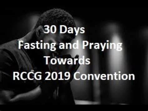 RCCG Fasting And Prayer Points November 2019 Week1 YouTube