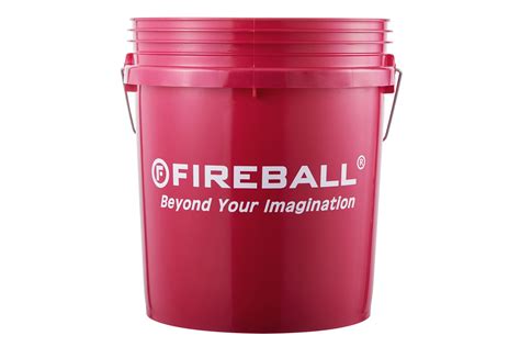 FIREBALL Ведро для мойки автомобиля (красный) 18 л