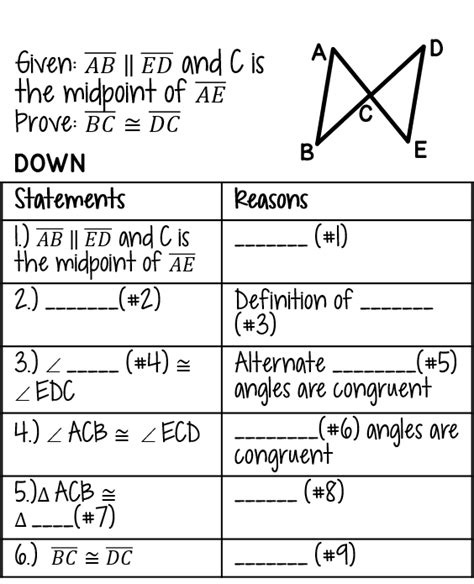 Geometry Proofs Examples And Answers