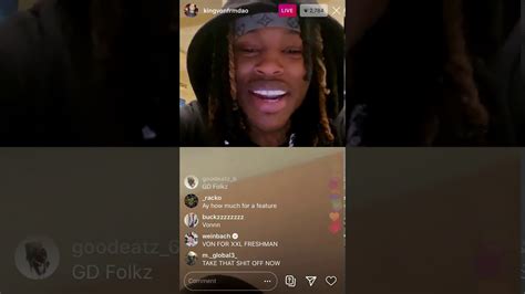 King Von On Live With Toosii Claiming Hes From 63rd😱 Youtube