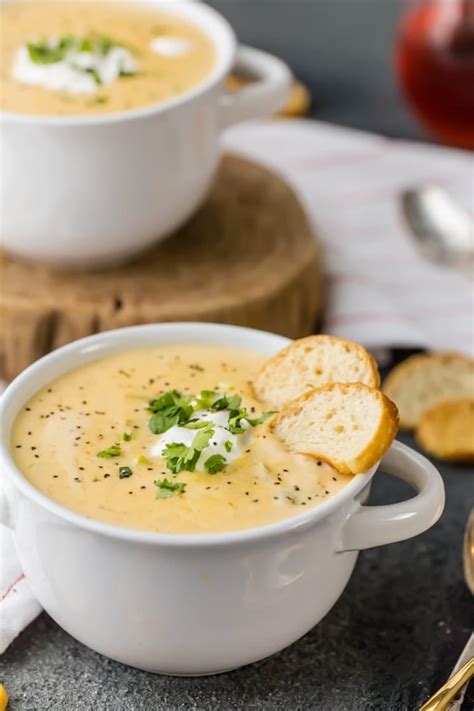 Crockpot Broccoli Cheese Soup Recipe The Cookie Rookie