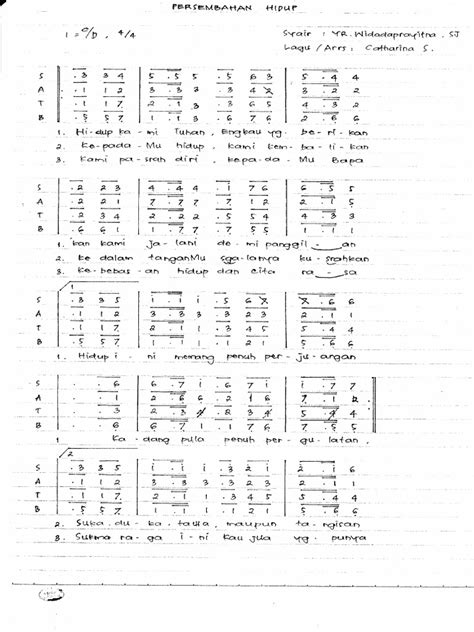 Lagu Persembahan PDF | PDF