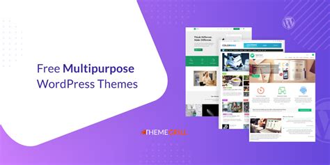 20 Best Free Multipurpose WordPress Themes 2024 New