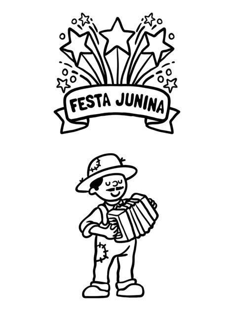 Desenhos De Festa Junina Para Colorir E Imprimir Max Dicas Mostre