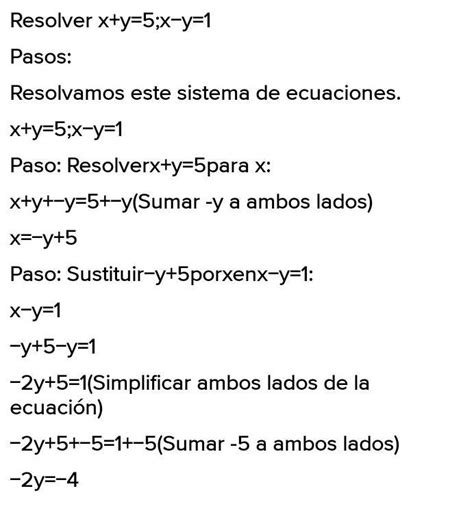 En Cada Tem Se Propone Un Sistema De Ecuaciones Lineales Donde X Y