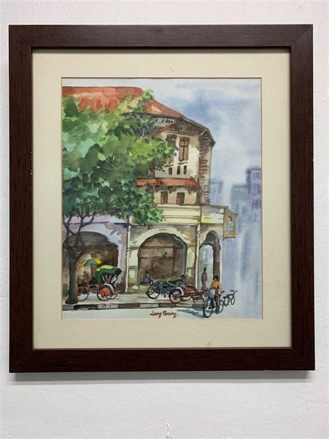 Oil Painting Art Pulau Pinang Penang Hobbies Toys Stationery