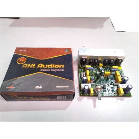 Jual Kit Driver Power Amplifier Axl Audion Shopee Indonesia