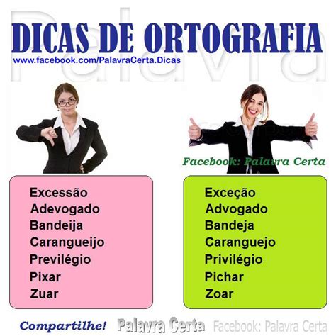 Dicas De Ortografia Portugu S Mapas Mentais