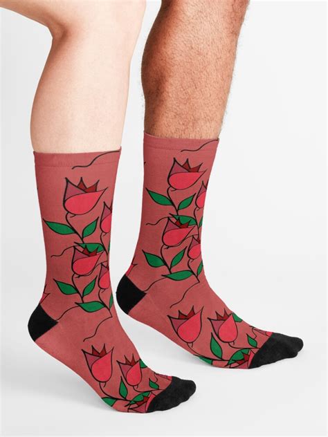 Roses Are Roses Socks By Amak Redbubble