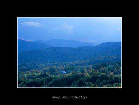 Hazy Afternoon - Green Mountains