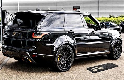 2022 Urban Range Rover SVR Full Black Beauty On Custom Wheels Range