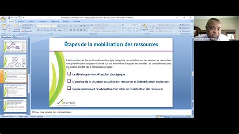 Formation Virtuelle La Strat Gie De Mobilisation Des Ressources Youtube