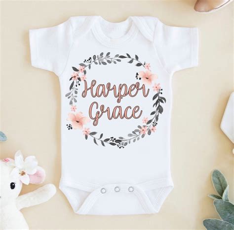 Personalized Baby Girl Onesie® Custom Baby Onesie® Coming - Etsy