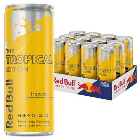 Red Bull Tropical Edition Fructe Tropicale 250ml Băuturi Energizante Preturi