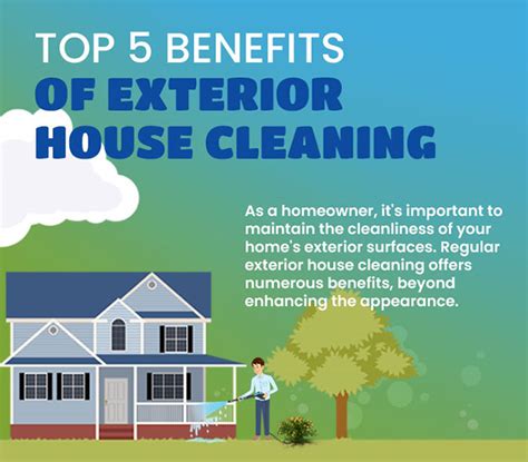 Top 5 Benefits Of Exterior House Cleaning [infographic] Soapy Ds