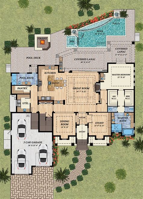 House Plans Mediterranean Style