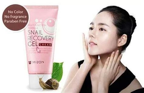 SNAIL RECOVERY GEL Rp 105 000 MIZON Snail Recovery Gel Cream 100