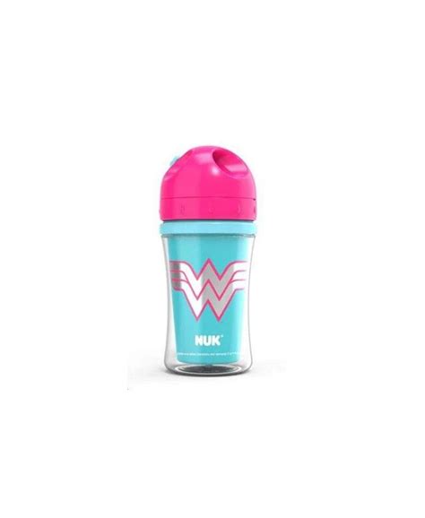 NUK Justice League Insulated Straw Sippy Cup, 10 oz, Wonder Woman - Macy's