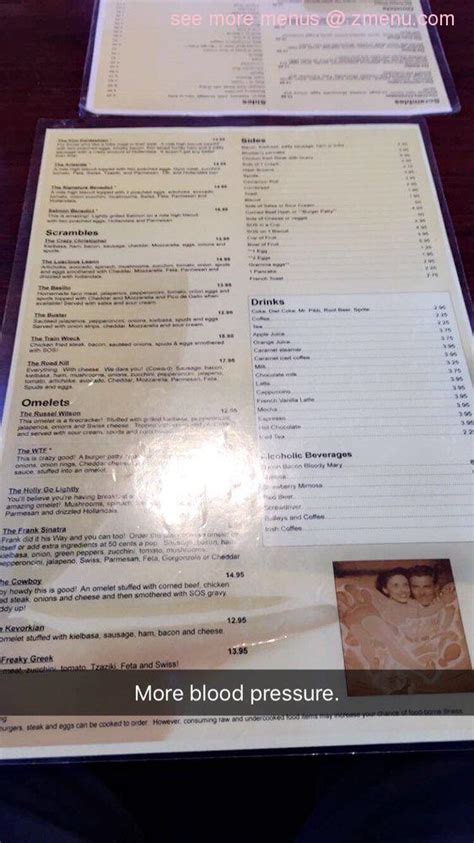 Menu at The Buttered Biscuit Restaurant And Bar, Bonney Lake