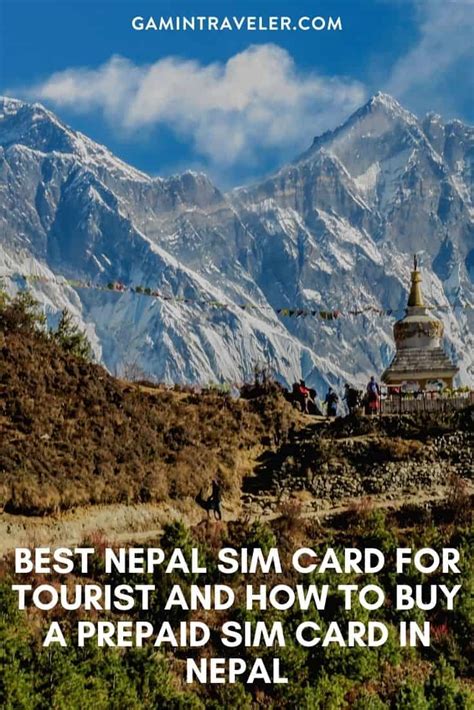 Best Nepal Sim Card For Tourist And How To Buy A Prepaid Sim Card In