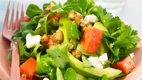 Ensalada verde con queso Gurmé