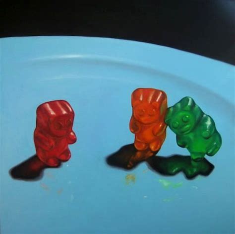 Artist Brings Gummy Bears To Life With Photorealistic Paintings