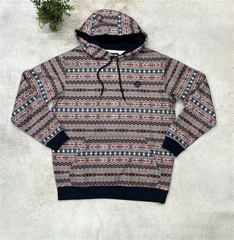 Hooey Mens Multi Color Aztec Hoody Mesa” Rancho El Mesquite