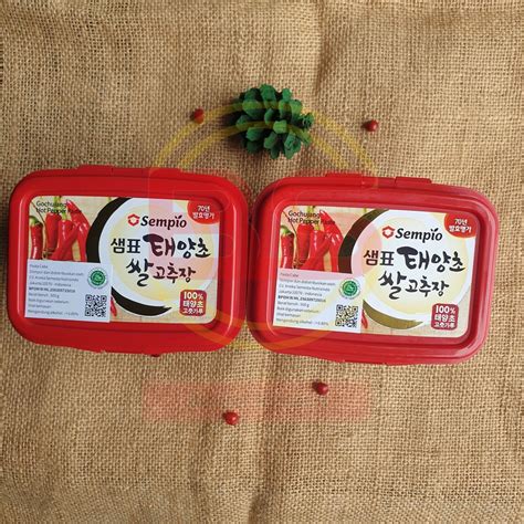 Jual Sempio Pasta Gochujang Gochujang Paste Hot Pepper Paste Gr Shopee Indonesia