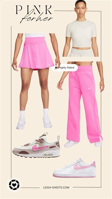 Pink Athletic Outfit Inspo In 2024 Pink Athletic Outfit Athletic Outfits Pink Outfits