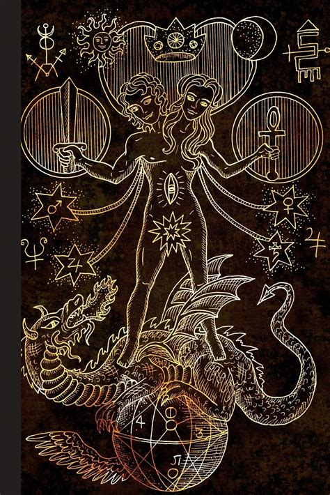 Grimoire Spell Book: Book of Shadows Layout with Cornell Notes for ...