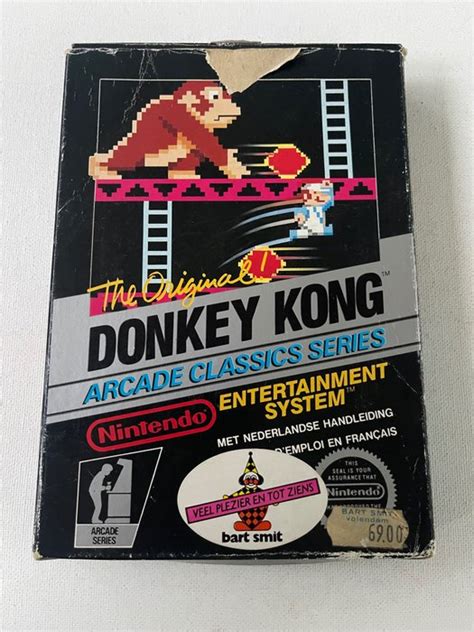 Nintendo Donkey Kong Arcade Classics Series Very Very Rare Nes