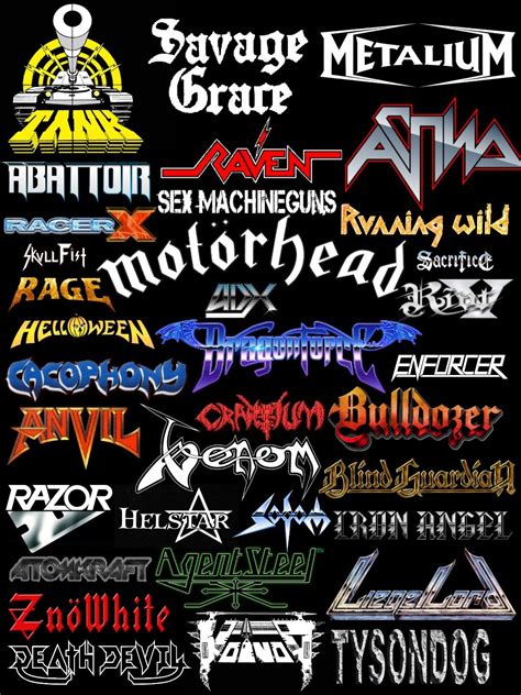 Speed Metal Bands Heavy Metal Music