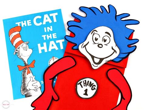 Cat In The Hat Face Template