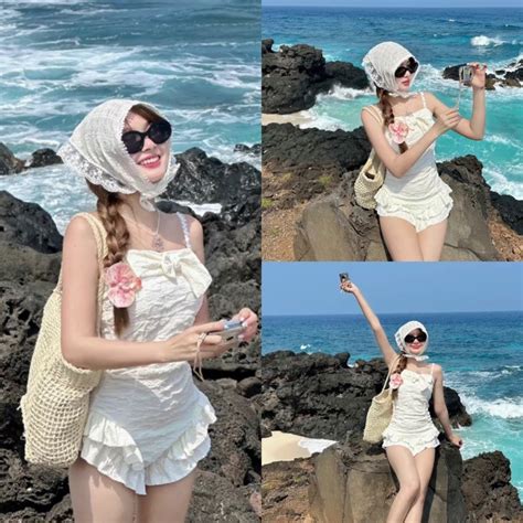 Bikini Seamless Ruffled Body Ling Elle Shopee Philippines