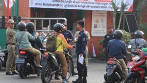 Tilang Uji Emisi Di Jakarta Bakal Berlaku September