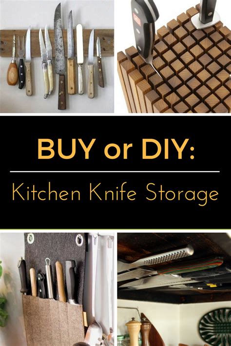 15 Smart Ways To Store The Kitchen Necessities Knife Storage Kitchen