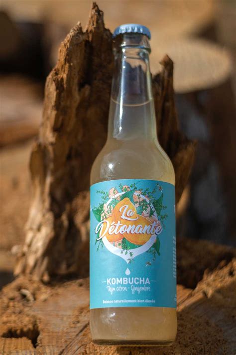 Kombucha La Détonante Distillerie de la Terre Ronde