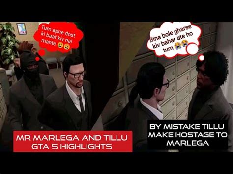 Mr Marlega And Tillu Funny Moments Tillu Gta5 Funny Moments Mr