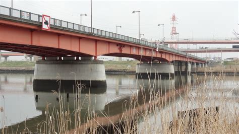 Bridge Of The Week Tokyo Japans Bridges Nishiarai Bridge Across The