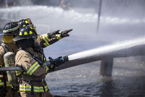 Firefighters Combine Forces Improve Life Saving Skills Us Air