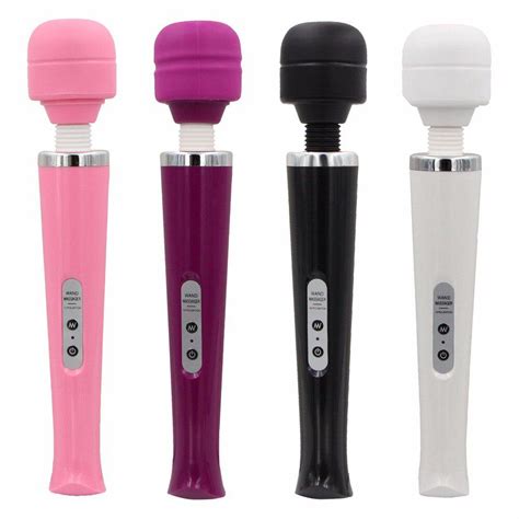 Buy Rechargeable 10 Mode Magic Wand Massager Av Vibrators For Women