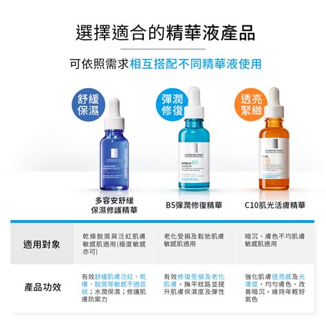 B5彈潤修復精華 50ml B5小藍瓶 理膚寶水 La Roche Posay