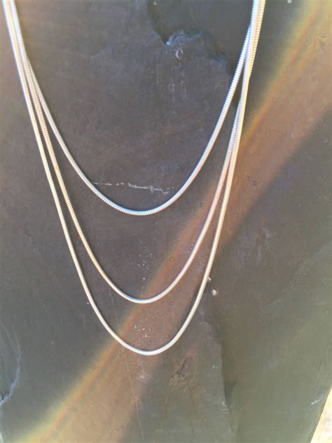Sterling Silver Snake Chain