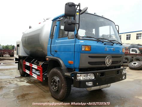 Wholesale Dongfeng LPG Bobtail Tank Truck Road LPG Tanker Mounted