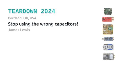 Teardown 2024 Stop Using The Wrong Capacitors Youtube