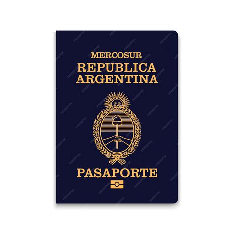 Premium Vector | Passport of Argentina