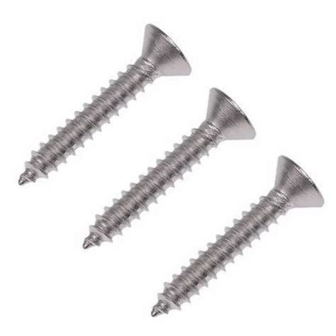 Minus Stainless Steel Full Thread Self Tapping Screws For Hardware