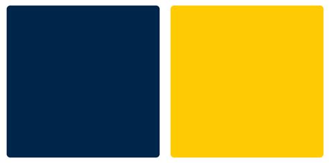 Michigan Wolverines Color Codes Hex, RGB, and CMYK - Team Color Codes