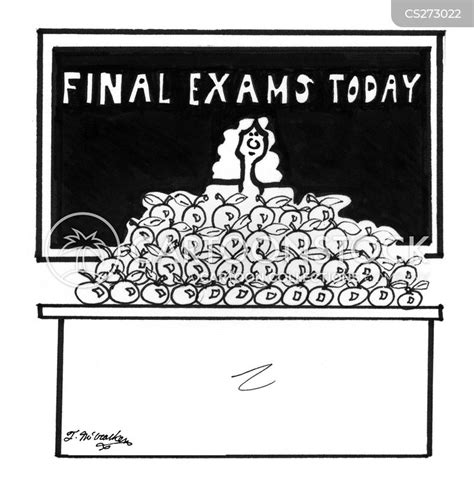 Exam Paper Cartoons and Comics - funny pictures from CartoonStock